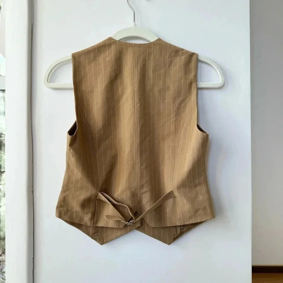 NWT Free People Ronny Kobo Foxy Kia Nomad Wide Leg Pants Vest Set Brown XS - Picture 12 of 17